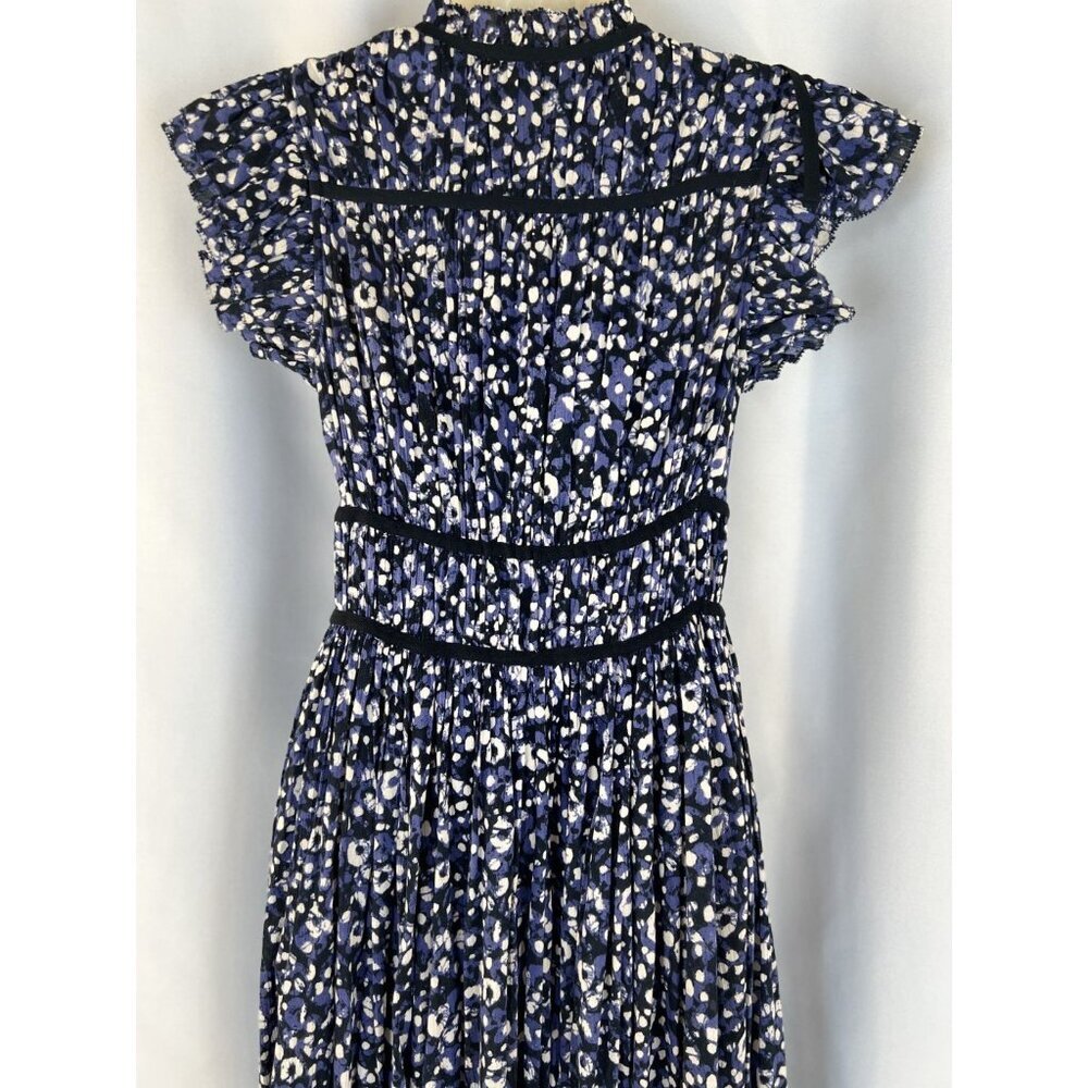 Ulla Johnson Amari Midi Dress in Indigo Blue $395 - Picture 9 of 14